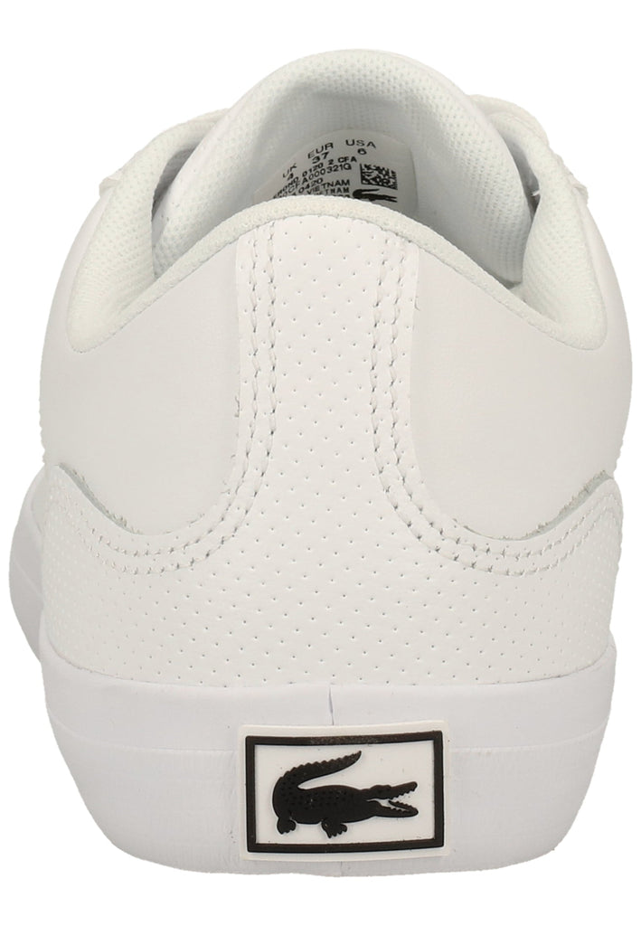 Lacoste Sneaker Leder/Textil Weiß