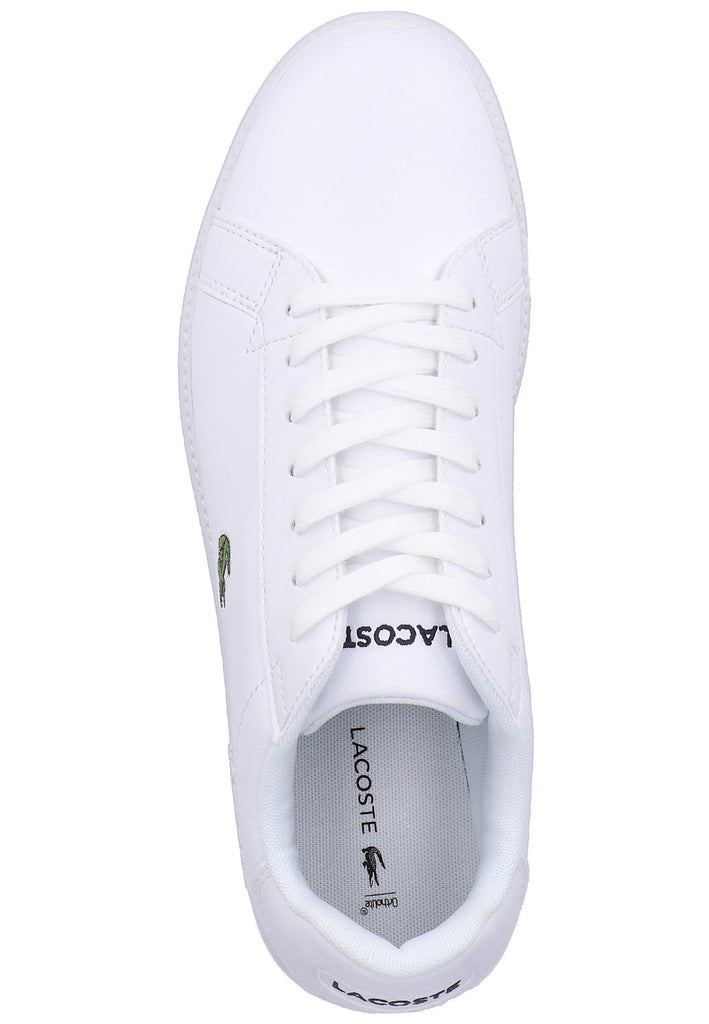 Lacoste Sneaker Leder/Textil Weiß