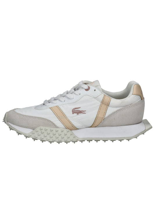 Lacoste Sneaker Leder/Textil Weiß