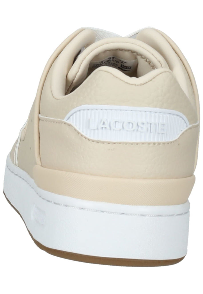 Lacoste Sneaker Leder/Textil Weiß/Beige