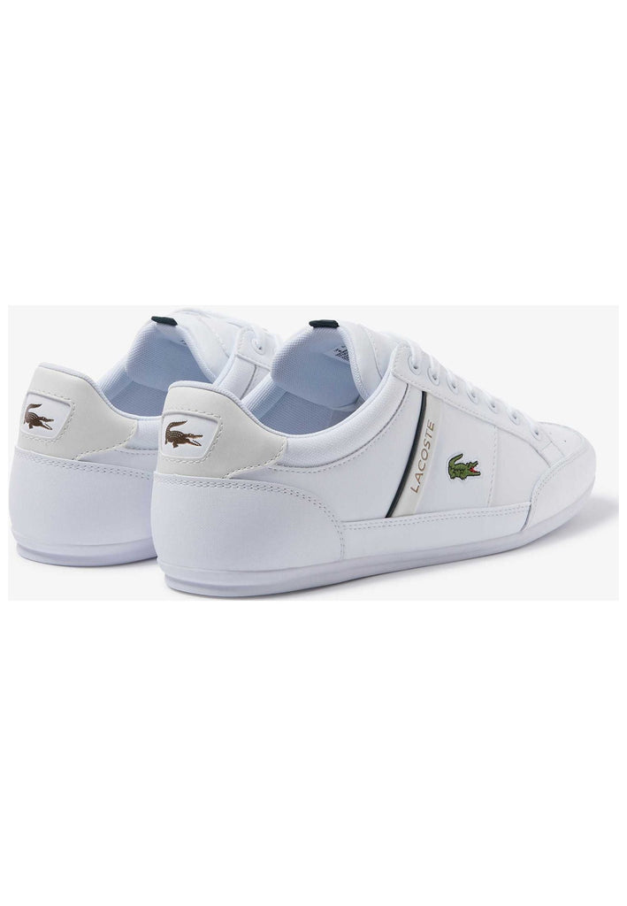 Lacoste Sneaker Leder/Textil Weiß/Beige