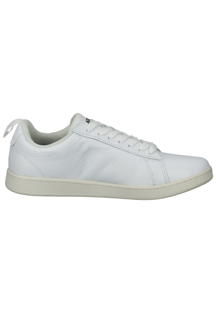 Lacoste Sneaker Leder/Textil Weiß/Beige