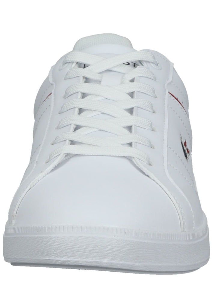 Lacoste Sneaker Leder/Textil Weiß/Blau