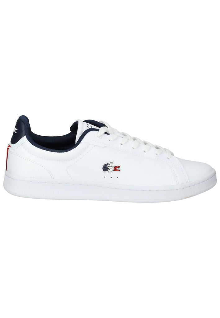 Lacoste Sneaker Leder/Textil Weiß/Blau