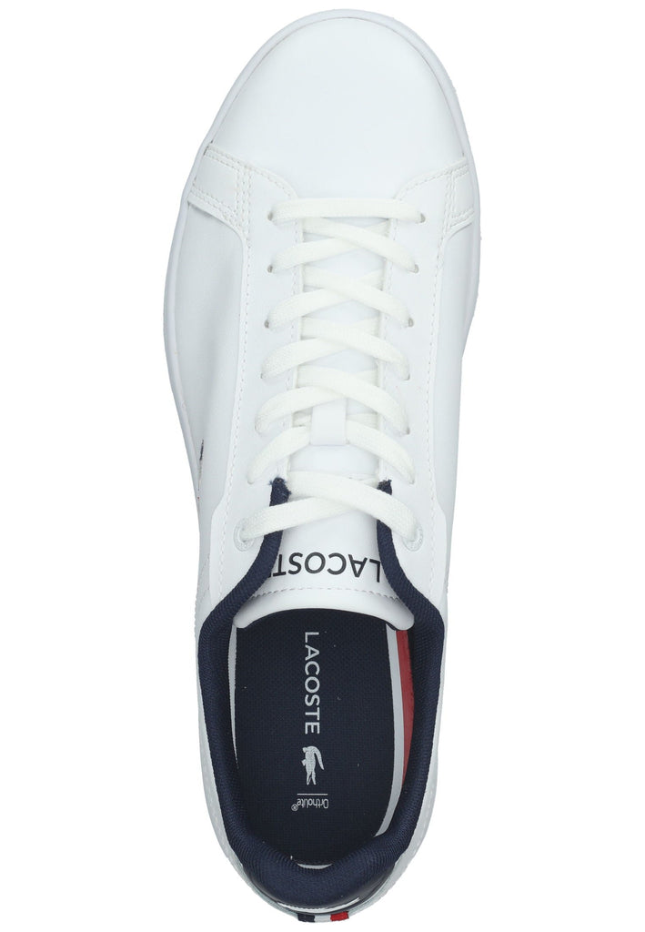Lacoste Sneaker Leder/Textil Weiß/Blau