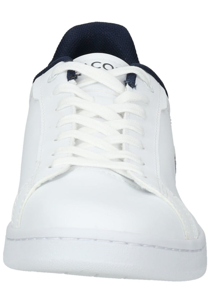 Lacoste Sneaker Leder/Textil Weiß/Blau