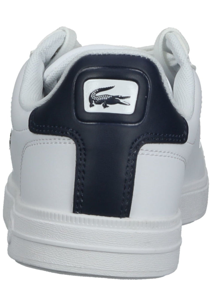 Lacoste Sneaker Leder/Textil Weiß/Blau