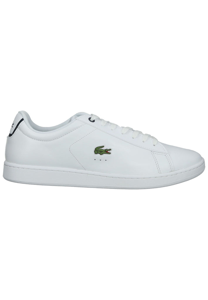 Lacoste Sneaker Leder/Textil Weiß/Blau