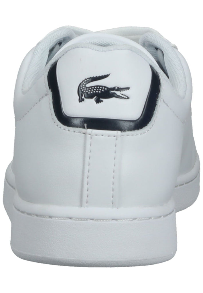 Lacoste Sneaker Leder/Textil Weiß/Blau