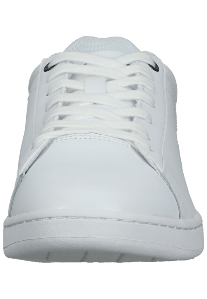 Lacoste Sneaker Leder/Textil Weiß/Blau