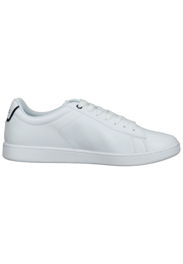 Lacoste Sneaker Leder/Textil Weiß/Blau