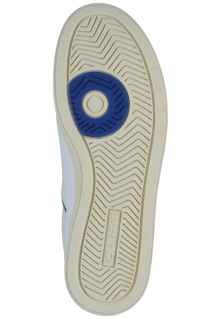 Lacoste Sneaker Leder/Textil Weiß/Blau
