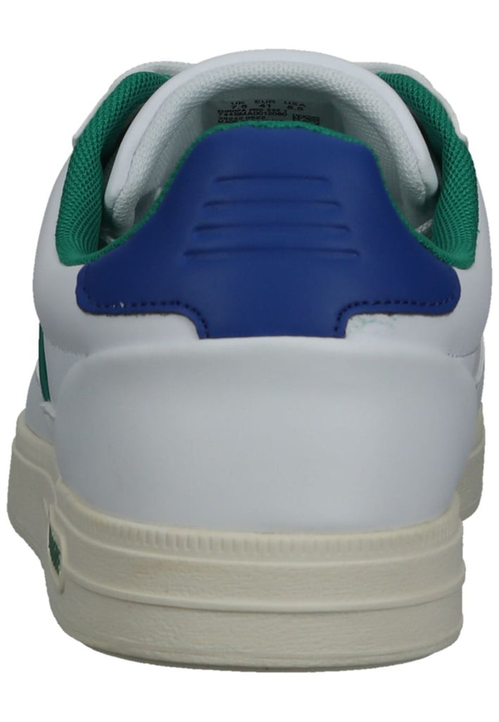 Lacoste Sneaker Leder/Textil Weiß/Blau
