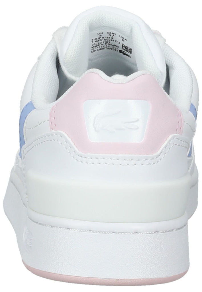 Lacoste Sneaker Leder/Textil Weiß/Blau