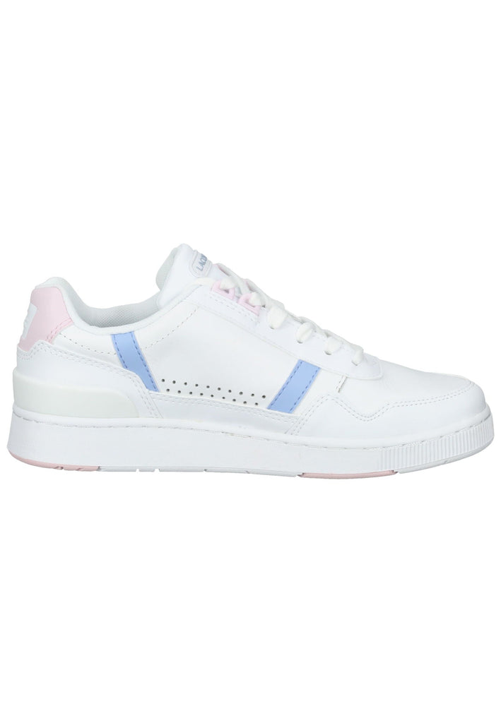 Lacoste Sneaker Leder/Textil Weiß/Blau