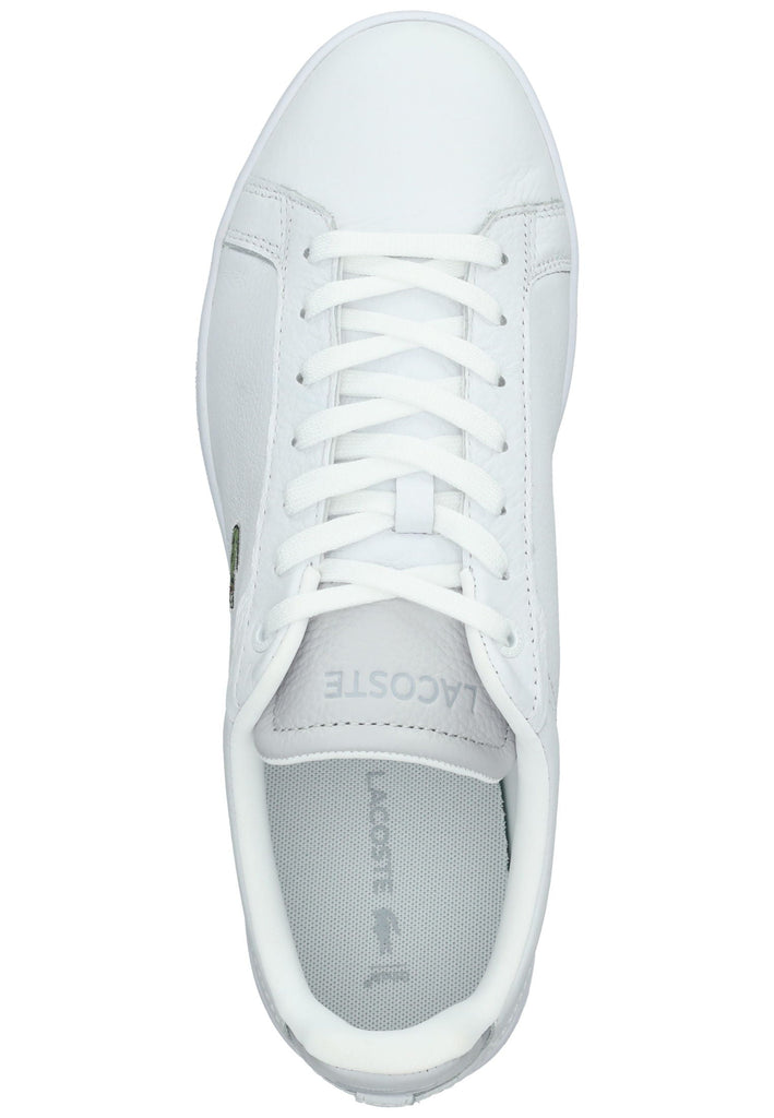 Lacoste Sneaker Leder/Textil Weiß/Grau
