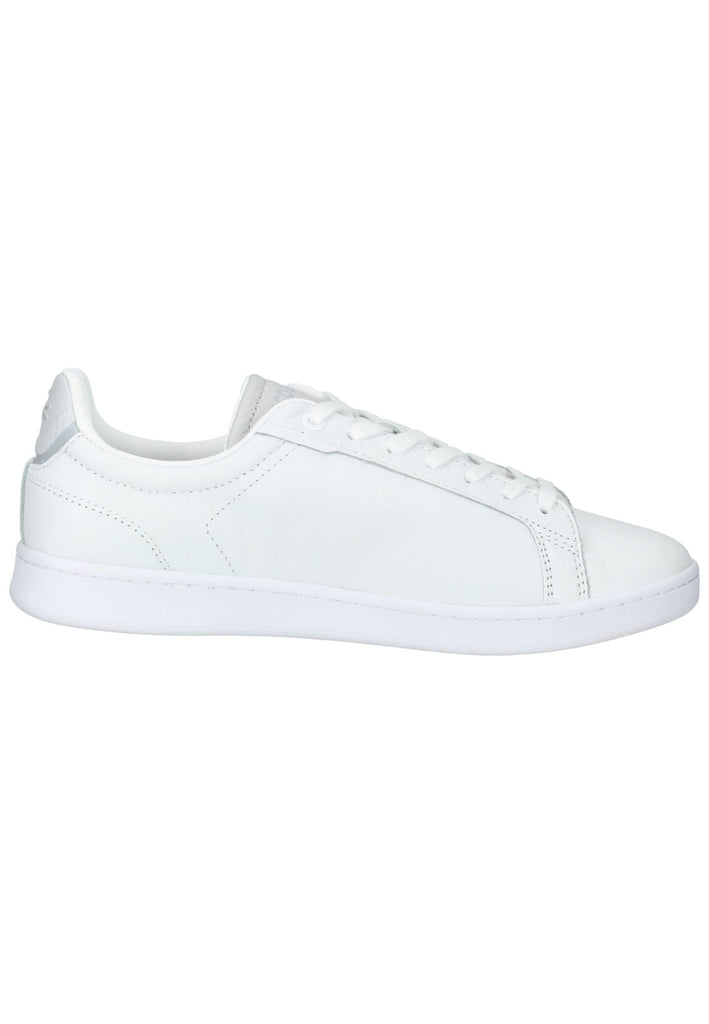 Lacoste Sneaker Leder/Textil Weiß/Grau