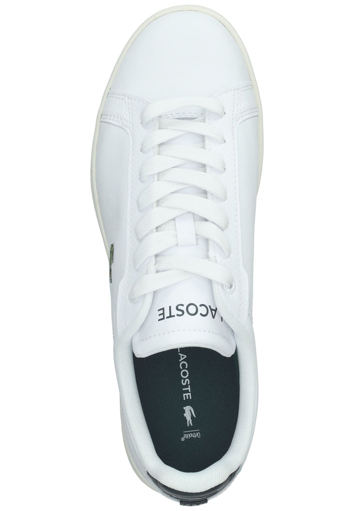 Lacoste Sneaker Leder/Textil Weiß/Grau