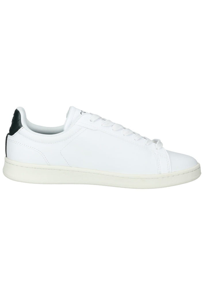 Lacoste Sneaker Leder/Textil Weiß/Grau