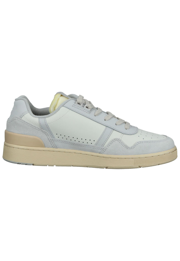 Lacoste Sneaker Leder/Textil Weiß/Grau
