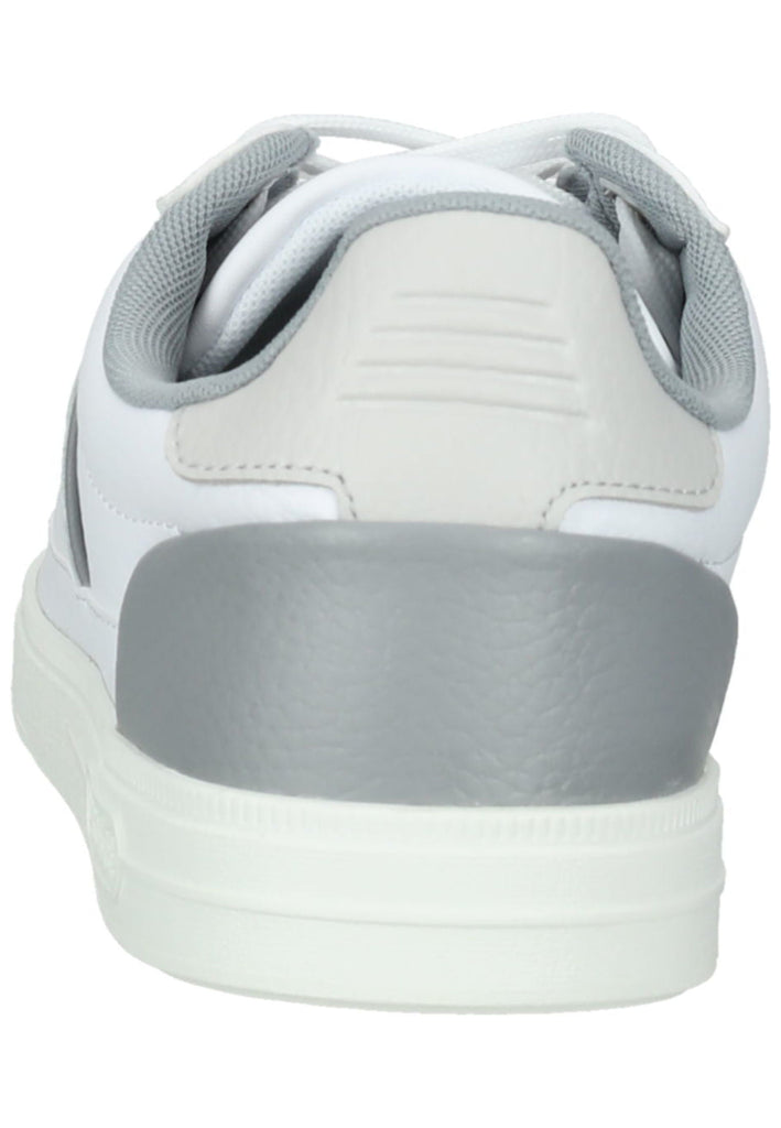 Lacoste Sneaker Leder/Textil Weiß/Grau