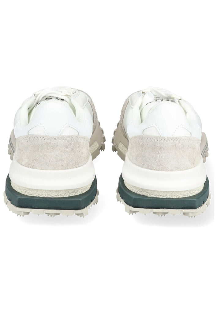 Lacoste Sneaker Leder/Textil Weiß/Grün