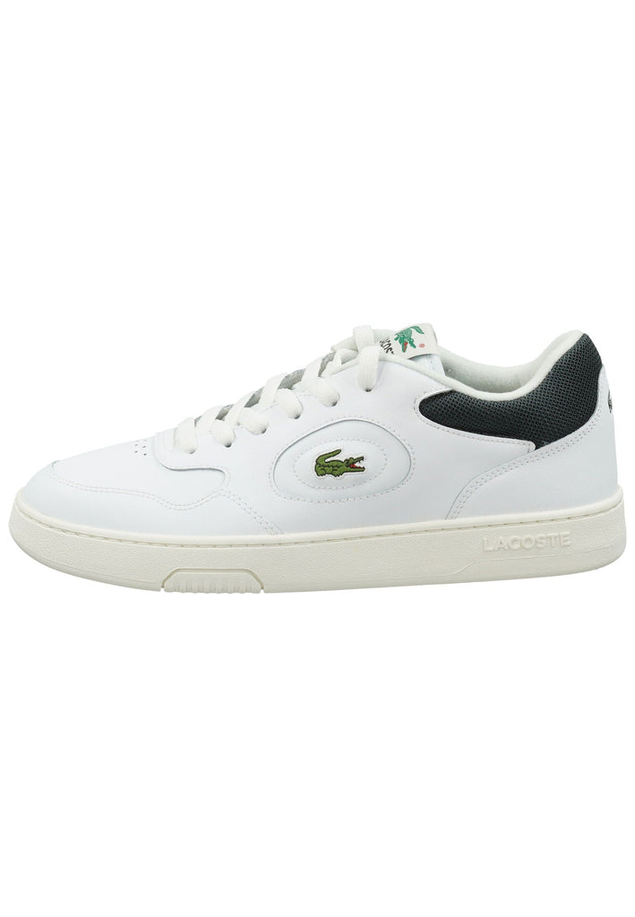 Lacoste Sneaker Leder/Textil Weiß/Grün