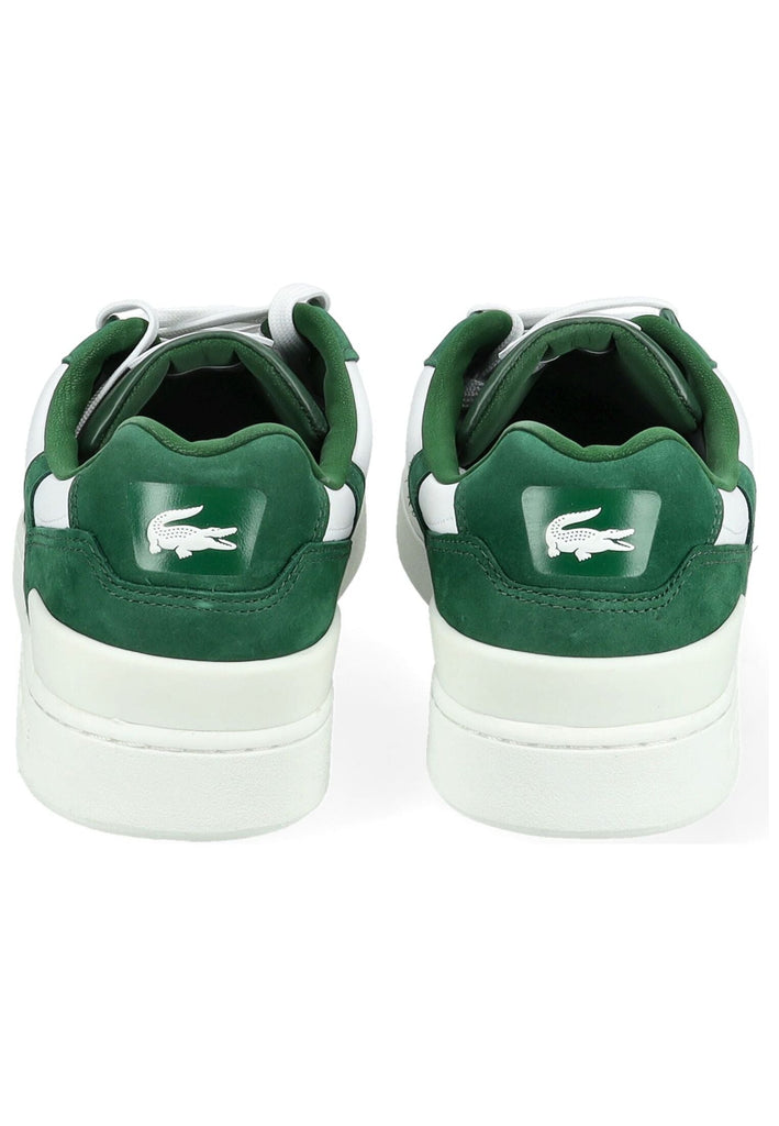 Lacoste Sneaker Leder/Textil Weiß/Grün