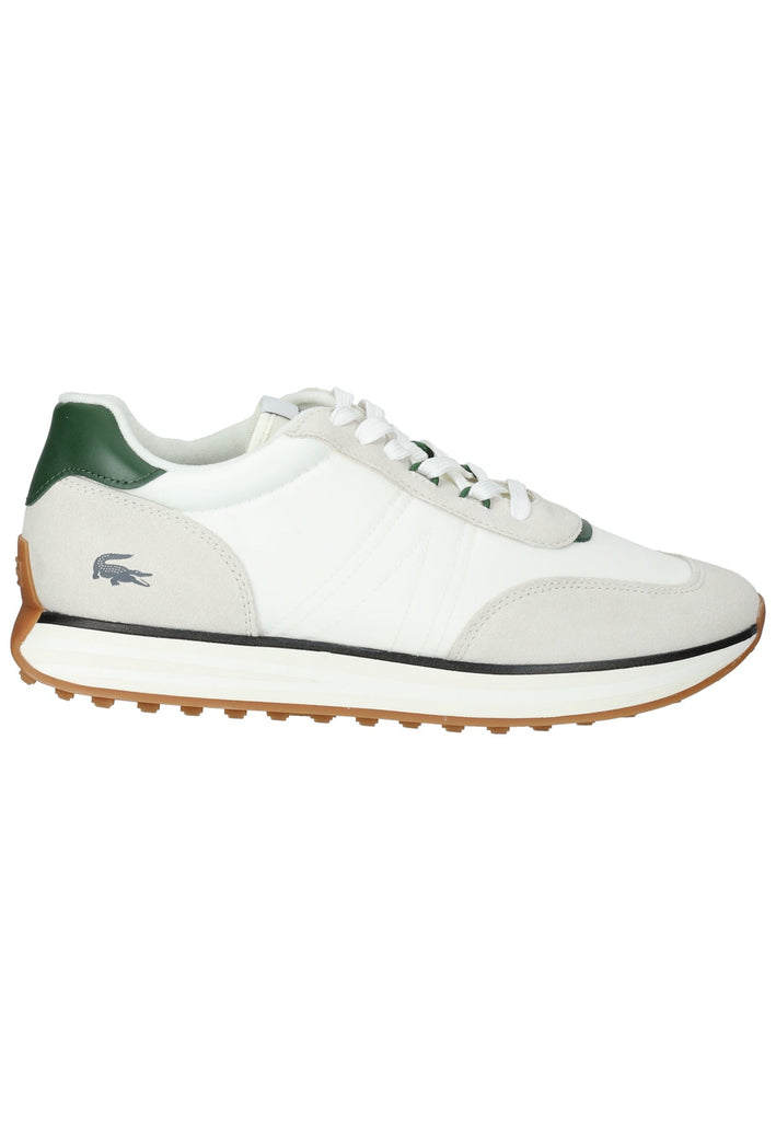 Lacoste Sneaker Leder/Textil Weiß/Grün