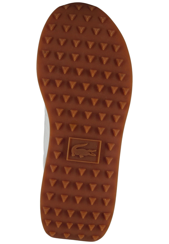 Lacoste Sneaker Leder/Textil Weiß/Grün