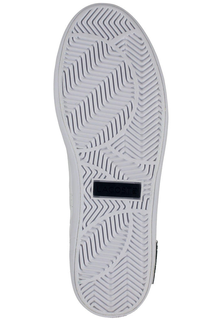 Lacoste Sneaker Leder/Textil Weiß/Grün