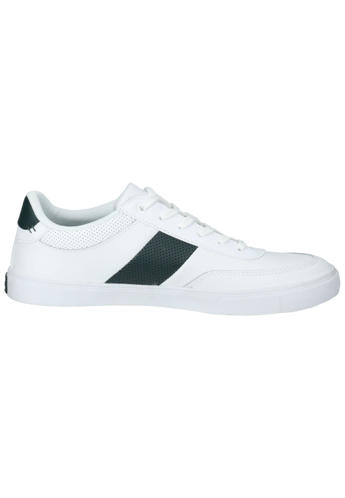 Lacoste Sneaker Leder/Textil Weiß/Grün