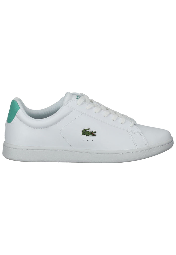 Lacoste Sneaker Leder/Textil Weiß/Grün