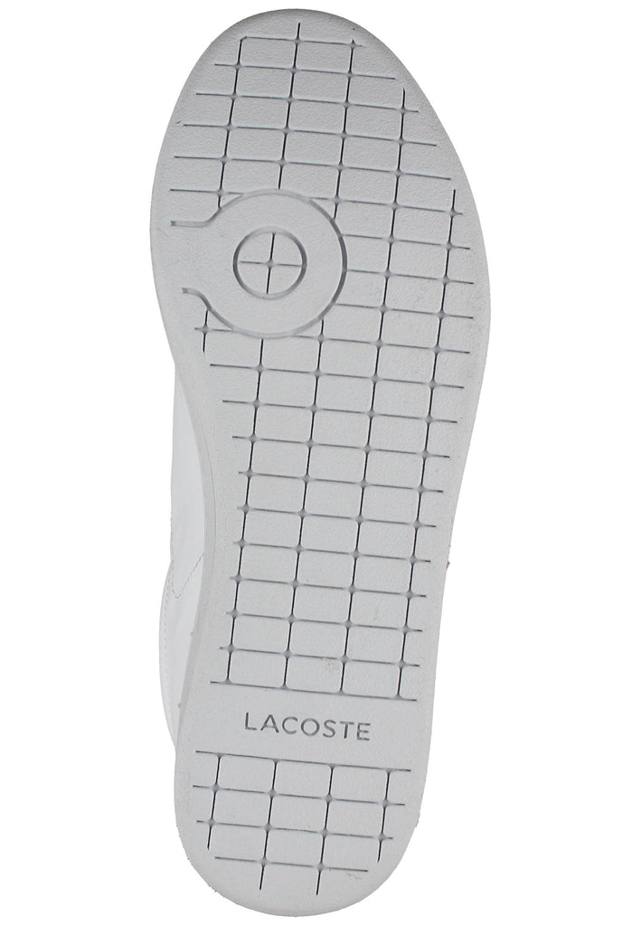 Lacoste Sneaker Leder/Textil Weiß/Grün