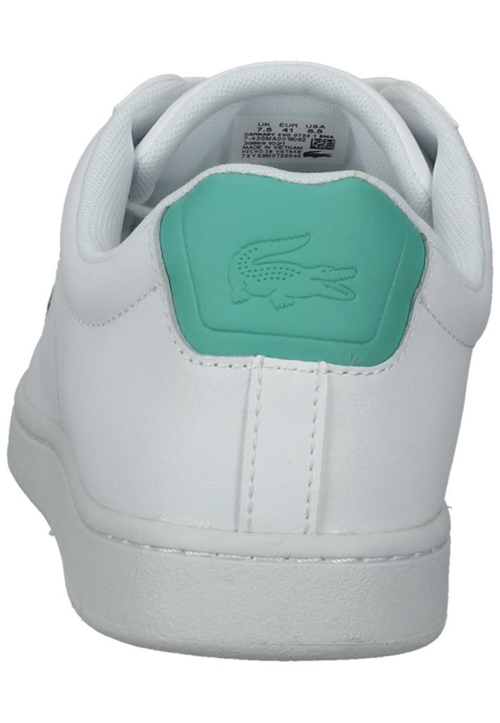 Lacoste Sneaker Leder/Textil Weiß/Grün