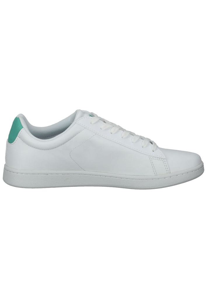 Lacoste Sneaker Leder/Textil Weiß/Grün