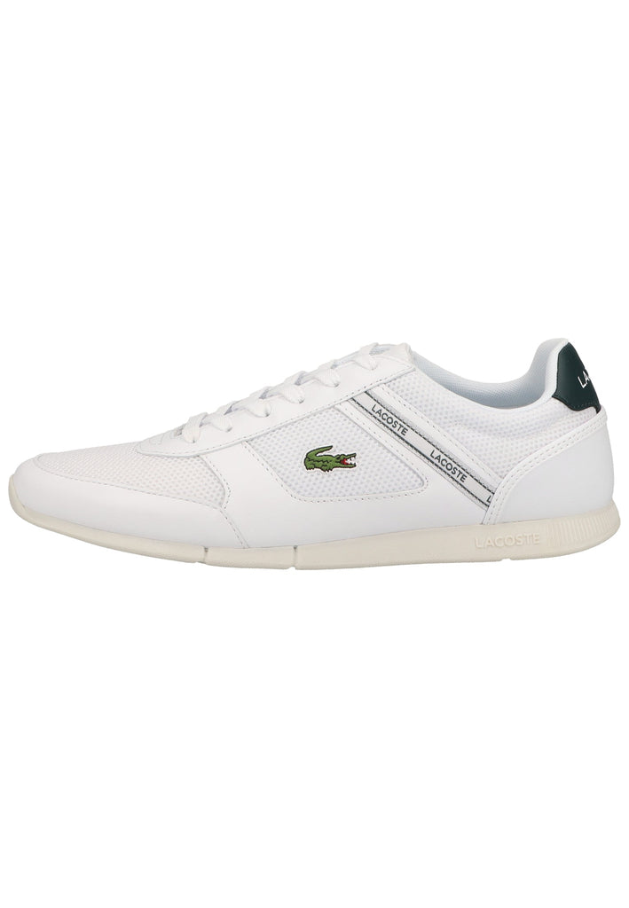 Lacoste Sneaker Leder/Textil Weiß/Grün