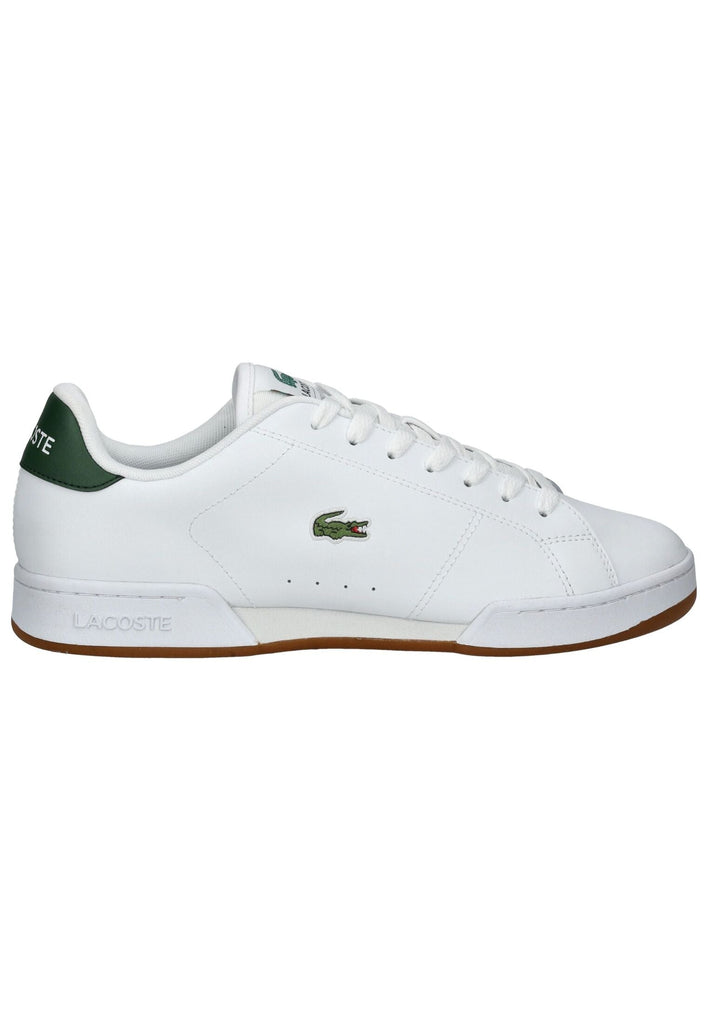 Lacoste Sneaker Leder/Textil Weiß/Grün