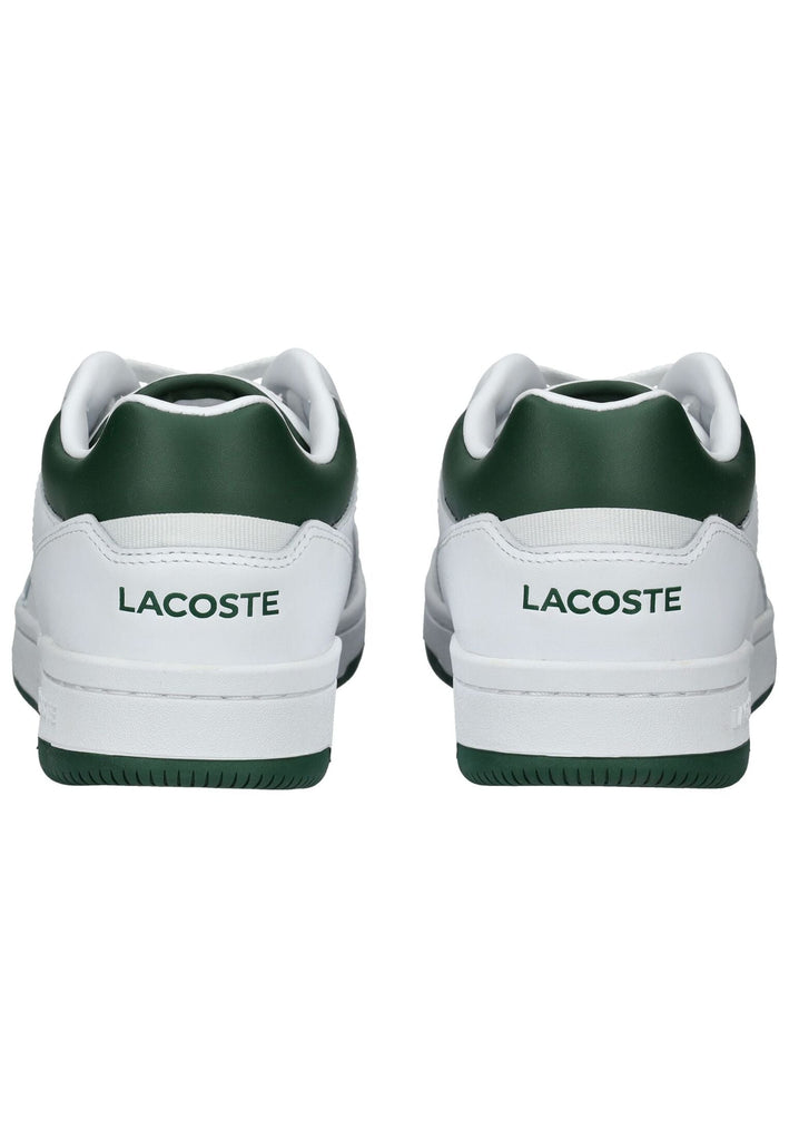 Lacoste Sneaker Leder/Textil Weiß/Grün