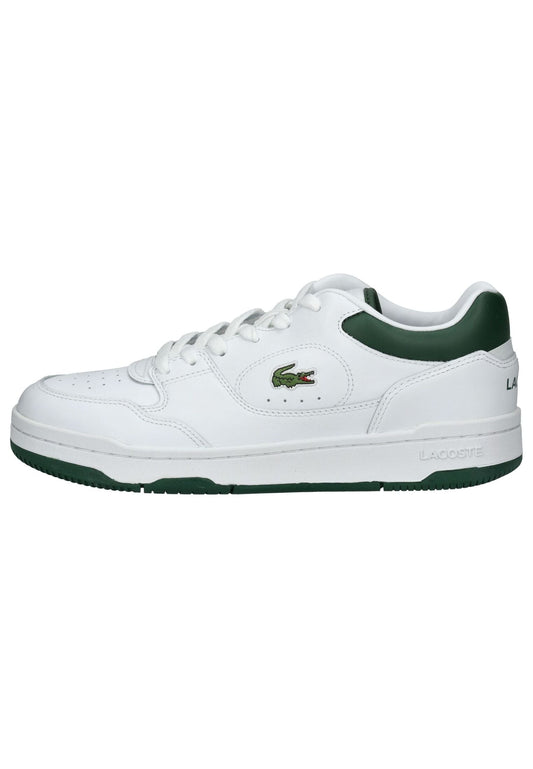 Lacoste Sneaker Leder/Textil Weiß/Grün