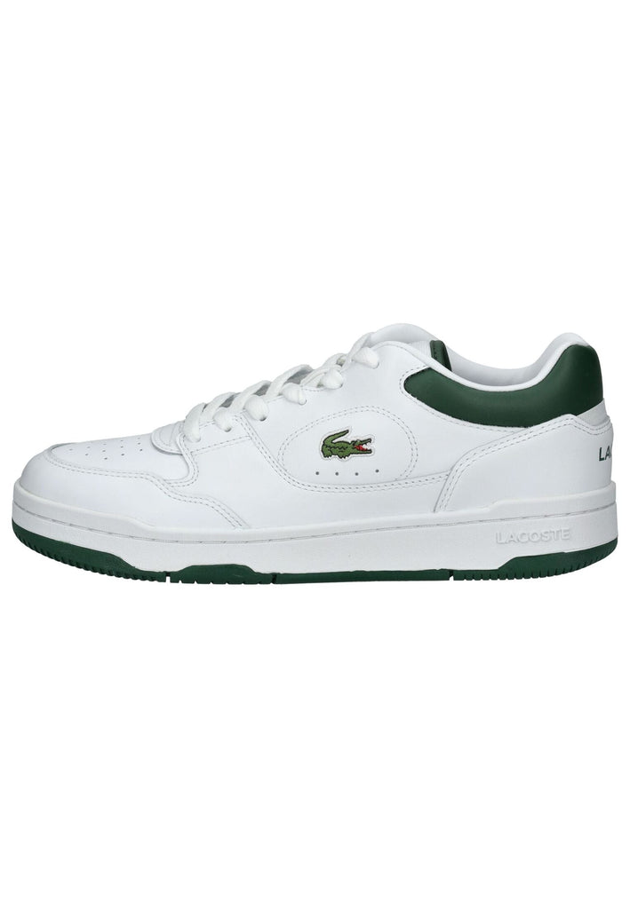 Lacoste Sneaker Leder/Textil Weiß/Grün