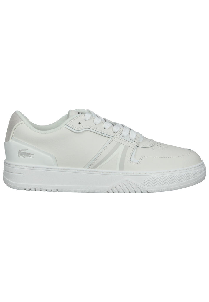 Lacoste Sneaker Leder/Textil Weiß Kombi