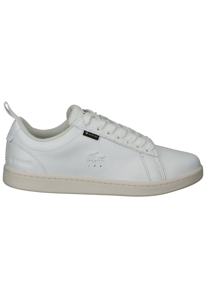 Lacoste Sneaker Leder/Textil Weiß Kombi