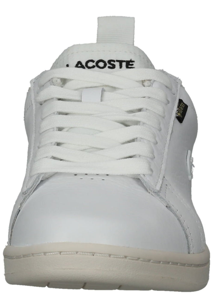 Lacoste Sneaker Leder/Textil Weiß Kombi