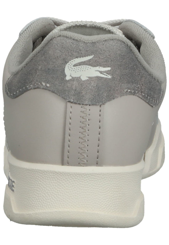 Lacoste Sneaker Leder/Textil Weiß Kombi
