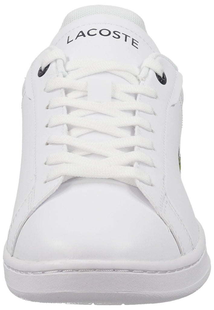 Lacoste Sneaker Leder/Textil Weiß/Navy