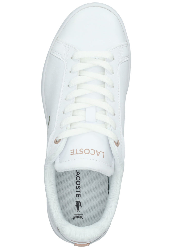Lacoste Sneaker Leder/Textil Weiß/Pink
