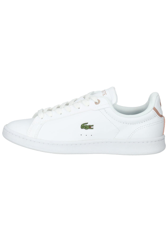 Lacoste Sneaker Leder/Textil Weiß/Pink