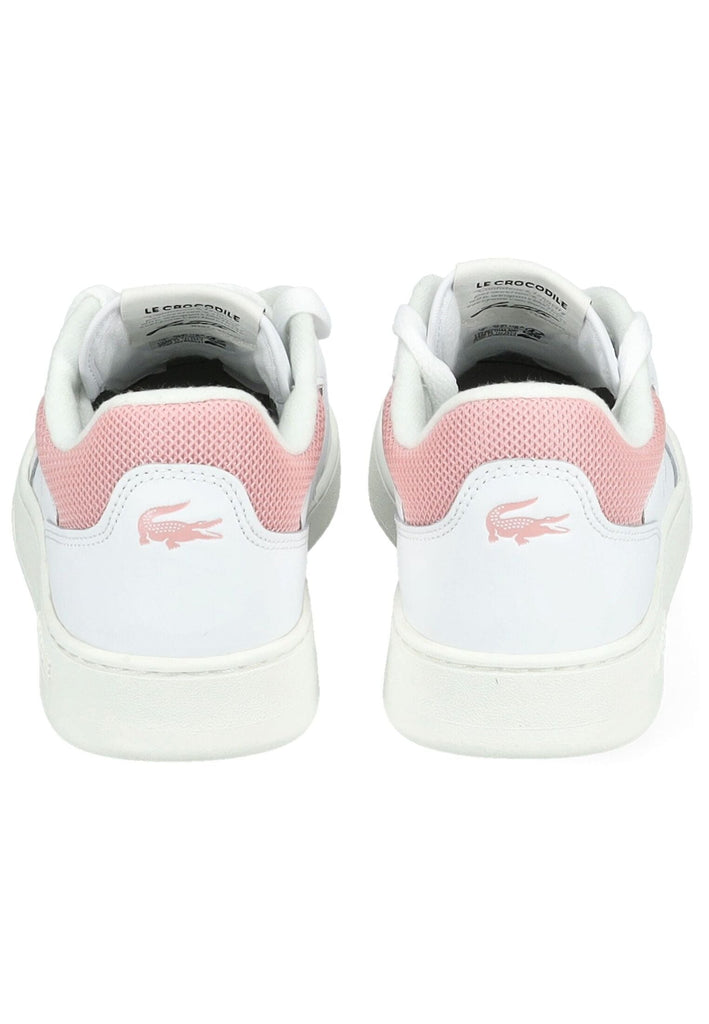 Lacoste Sneaker Leder/Textil Weiß/Pink