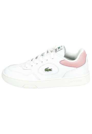 Lacoste Sneaker Leder/Textil Weiß/Pink